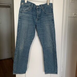 citizens of humanity emerson slim boyfriend jeans size 27